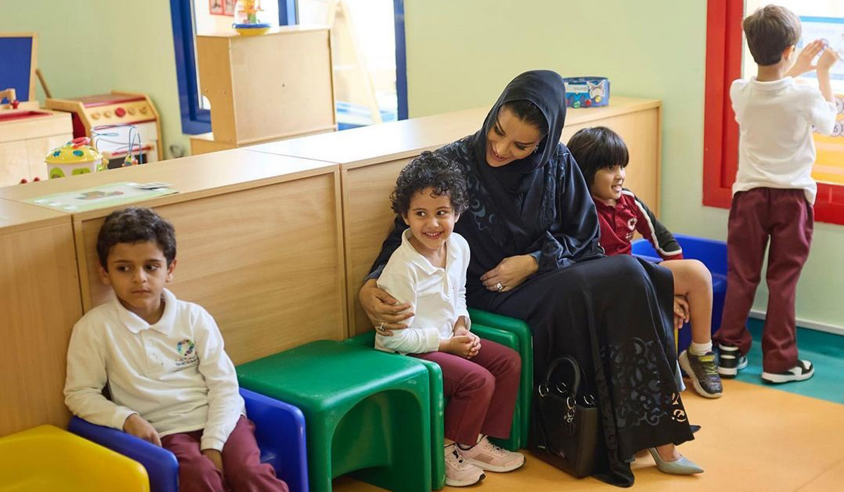 World Autism Awareness Day: Sheikha Moza tours Renad Academy